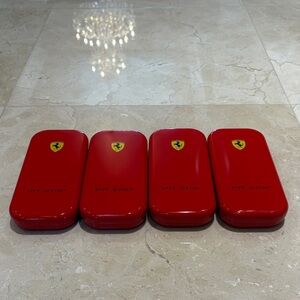 Ferrari Red Pit Stop Tin Collection - Four Pieces